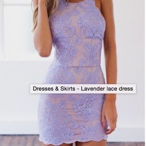 COPY - Lavender Lace Dress